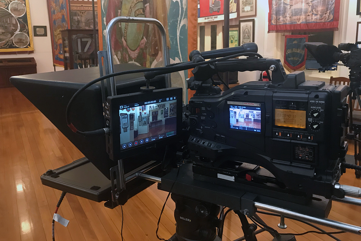15" On Camera Unit - Trades Hall Banner Room 15" On Camera Unit - Trades Hall Banner Room